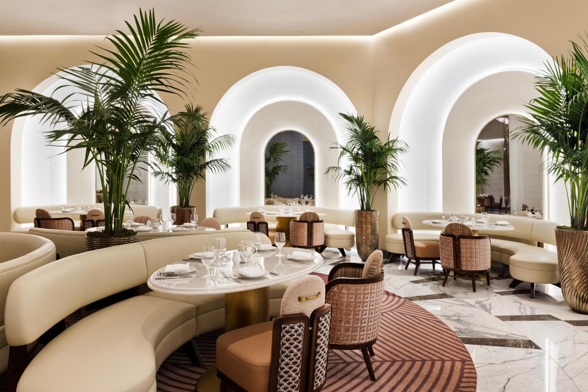 Fontainebleau Las Vegas Dış mekan fotoğraf The interior of the restaurant