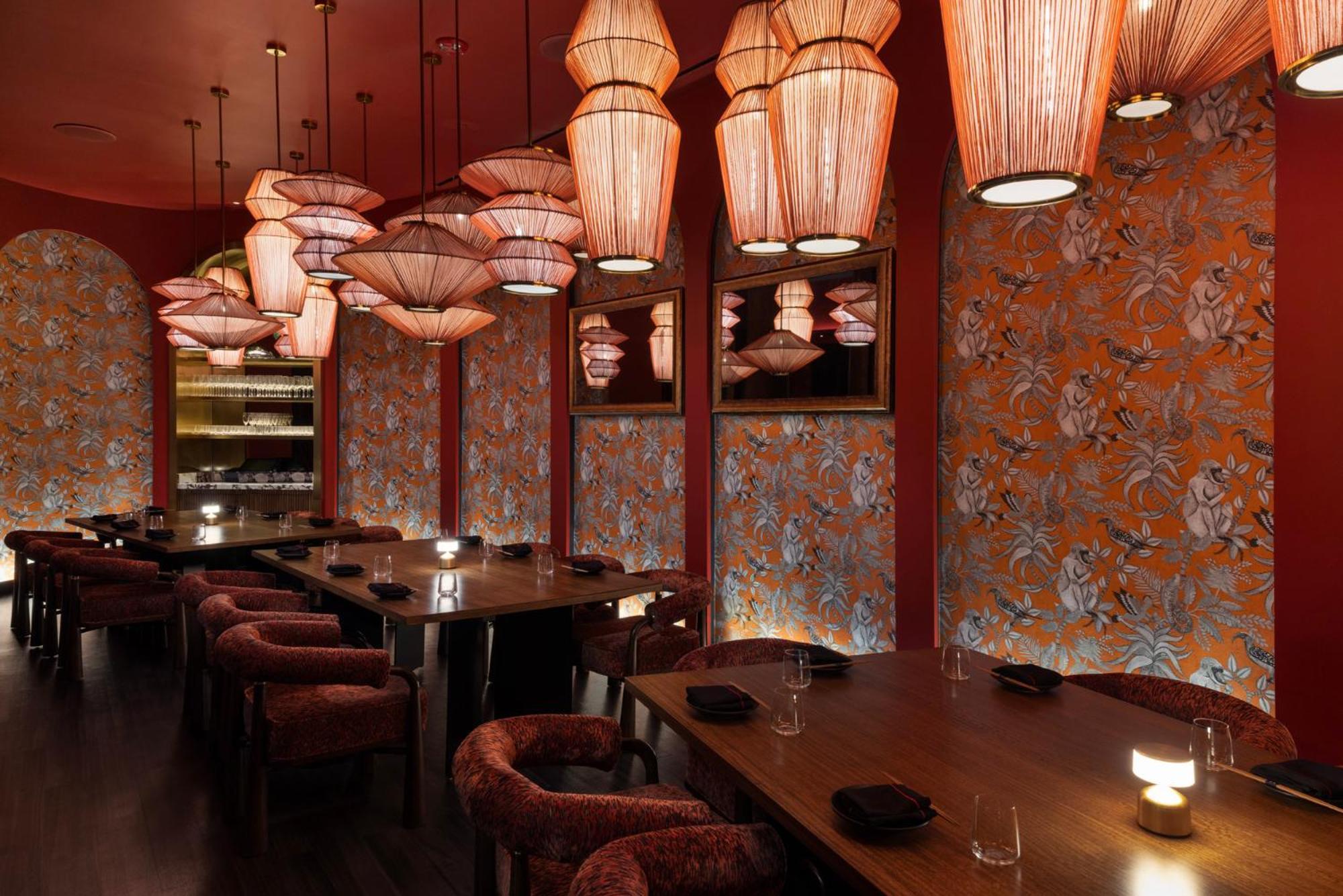 Fontainebleau Las Vegas Dış mekan fotoğraf Interior of the restaurant
