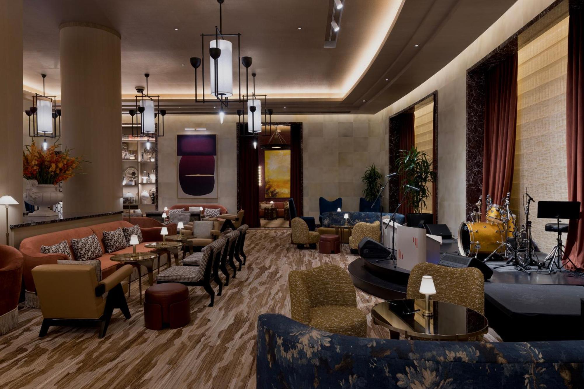 Fontainebleau Las Vegas Dış mekan fotoğraf The interior of the restaurant
