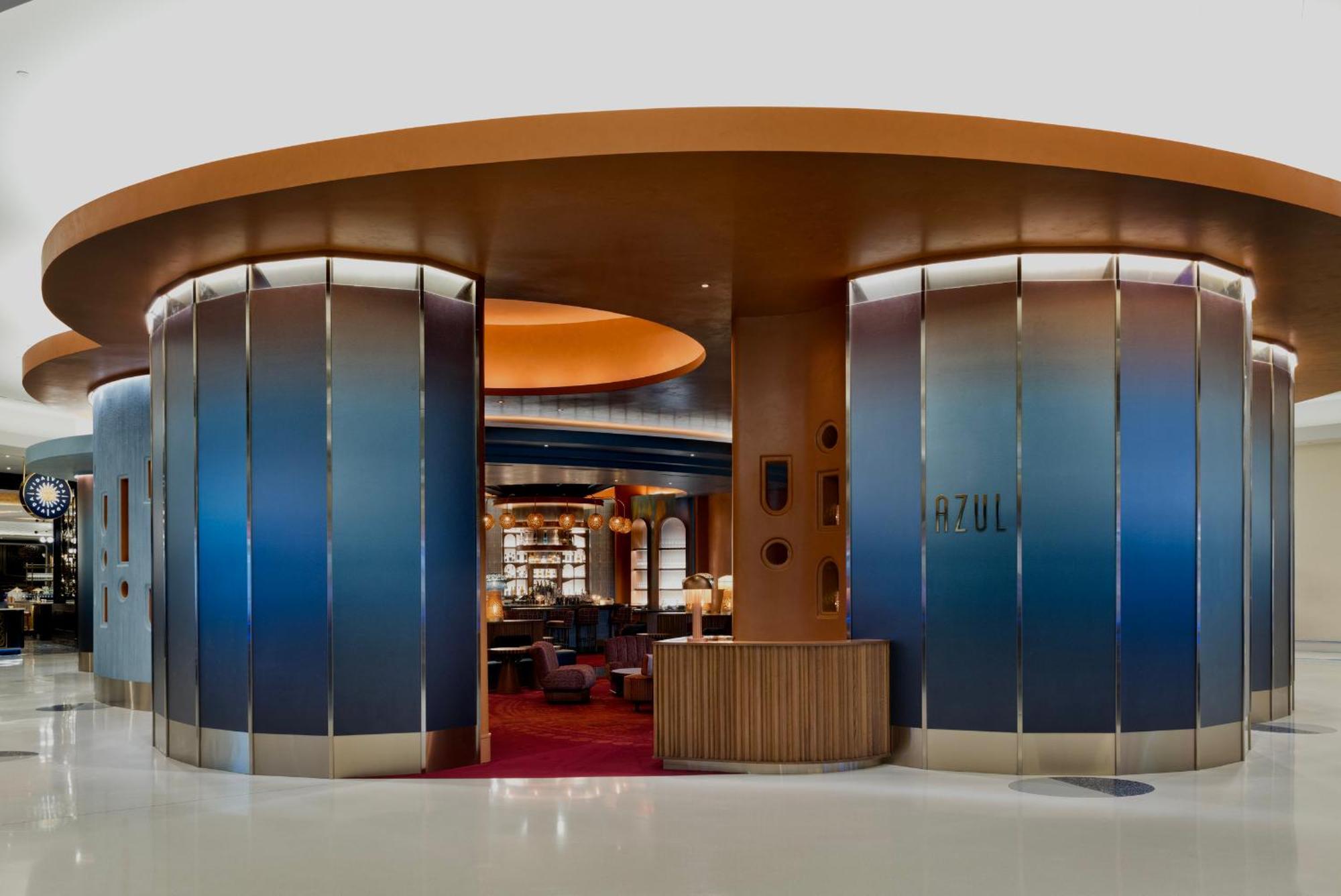 Fontainebleau Las Vegas Dış mekan fotoğraf Entrance to AZULA